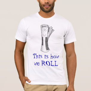 T-shirt chemise de journal