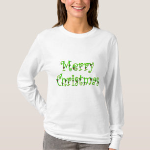 T-shirt Chemise de Joyeux Noël de houx