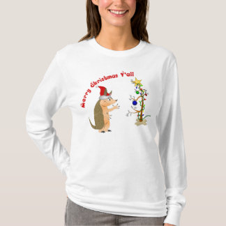 T-shirt Chemise de Joyeux Noël de tatou