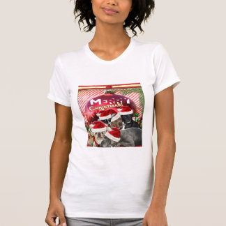 T-shirt Chemise de Joyeux Noël (édition de chien)