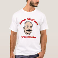 Chemise de Juan McCain Para Presidente