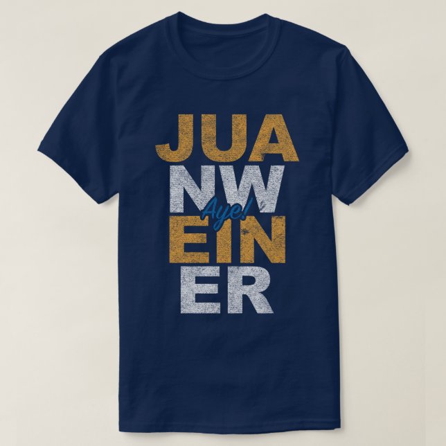 T-shirt Chemise de Juan Weiner (Design devant)