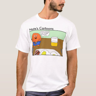 T-shirt Chemise de jus d'orange des bandes dessinées de