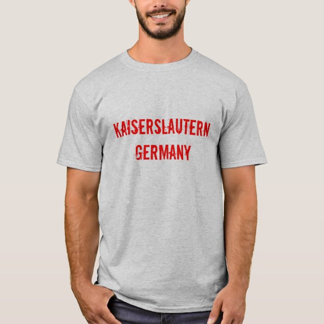 T-shirt Chemise de Kaiserslautern, Allemagne (Devant)