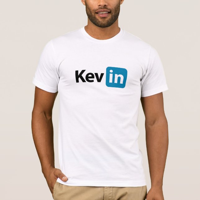 T-shirt Chemise de Kevin, style 2 (Devant)