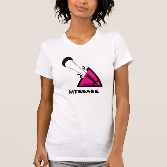 T-shirt Chemise de kitesurf de Kitebabe (Devant)