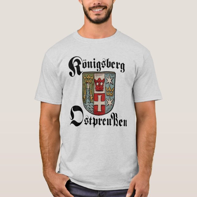 T-shirt Chemise de Königsberg Ostpreußen - customisée (Devant)