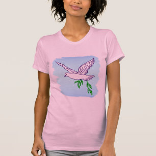 T-shirt Chemise de la branche d'olivier de Peace Dove