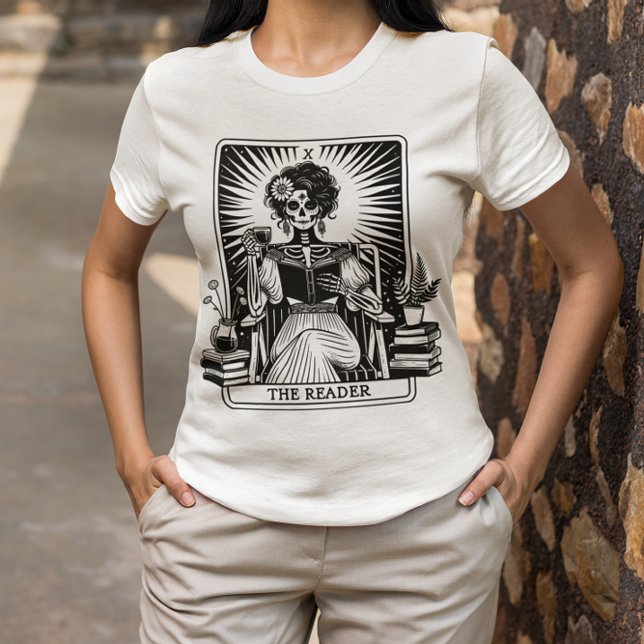 T-shirt Chemise de la carte Tarot du lecteur - Louveur de  (Créateur téléchargé)