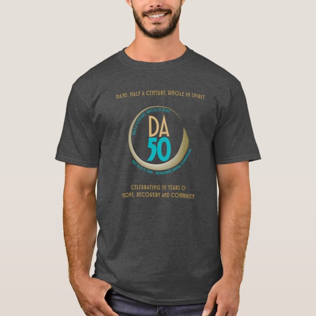 T-shirt Chemise de la Convention de la D.A. 2026 • 50e Ann (Devant)
