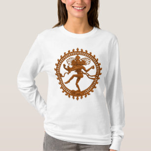 T-shirt Chemise de la douille des femmes de Shiva de danse
