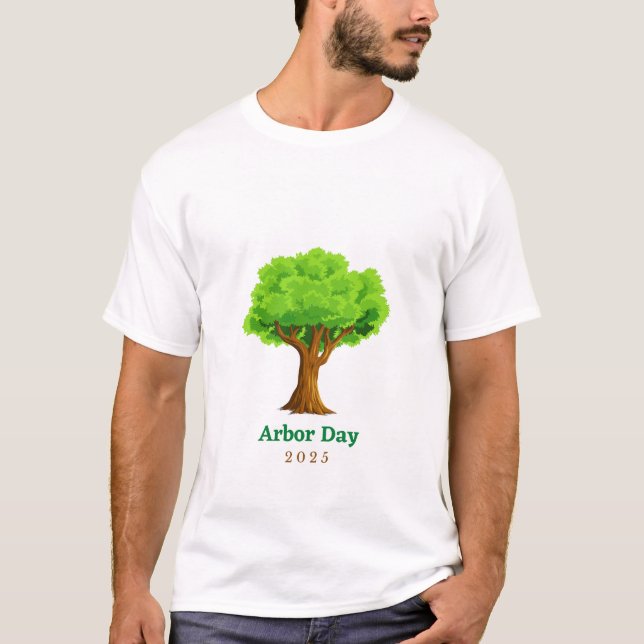 T-SHIRT CHEMISE DE LA FÊTE DE L'ARBRE (Devant)