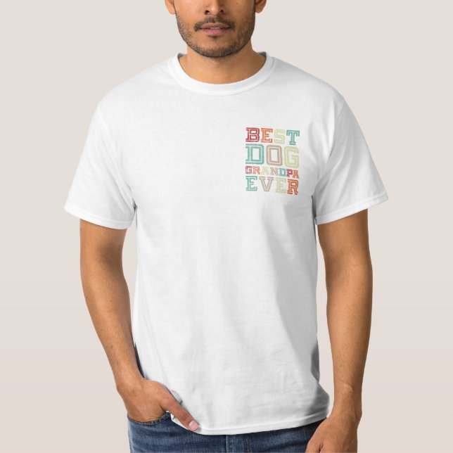 T-shirt Chemise de la Fête des Pères Grand-Père (Devant)