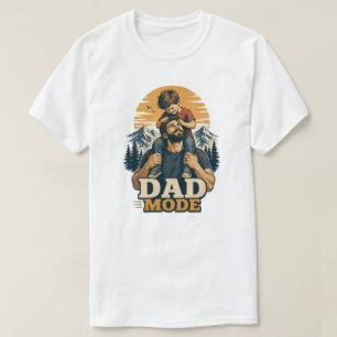 T-shirt Chemise de la fête des pères mode papa