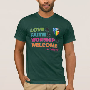 T-shirt Chemise de la fierté de l'amour et de la foi de St