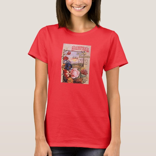 T-shirt Chemise de la graine de Burpee (Devant)