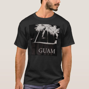 T-shirt Chemise de la Guam dans le noir