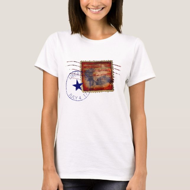 T-shirt chemise de la liberté (Devant)
