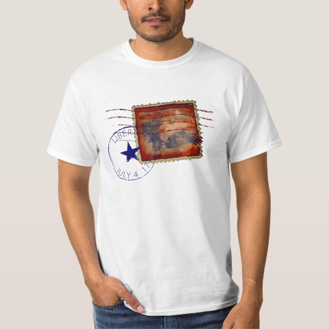 T-shirt chemise de la liberté (Devant)