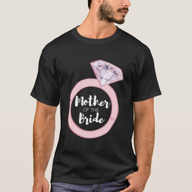 T-shirt Chemise de la mère de la mariée Enterrement de vie (Devant)