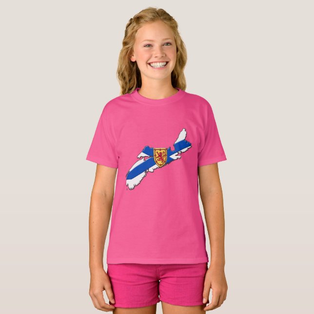 T-shirt Chemise de la Nouvelle-Écosse Chemise Halifax Cart (Devant entier)