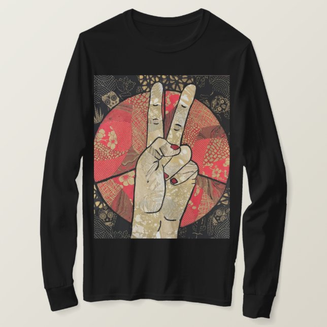 T-shirt Chemise de la paix (Design devant)