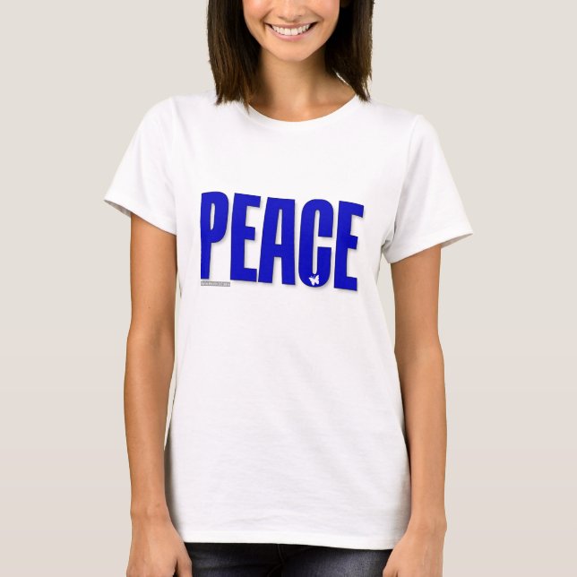 T-shirt Chemise de la paix (papillon) (Devant)