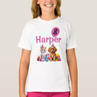 Chemise de la partie pour enfants Pawsome