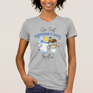 T-shirt Chemise de la première Fête des Mères 2025 /Couleu