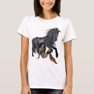 T-shirt Chemise de la princesse et des étalons amérindiens