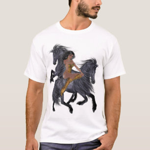 T-shirt Chemise de la princesse et des étalons amérindiens
