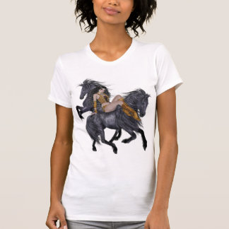 T-shirt Chemise de la princesse et des étalons amérindiens