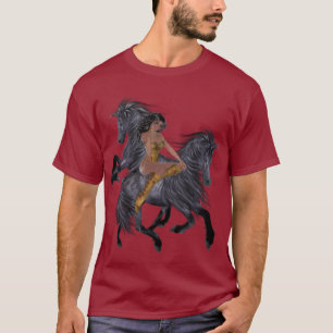 T-shirt Chemise de la princesse et des étalons amérindiens