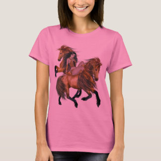 T-shirt Chemise de la princesse et des étalons amérindiens