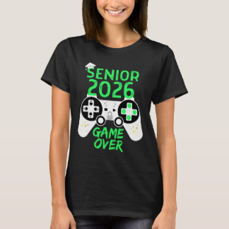 T-shirt Chemise de la promotion 2026 Senior Video Game Ove