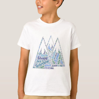 T-shirt Chemise de la Réunion de Tagless des enfants