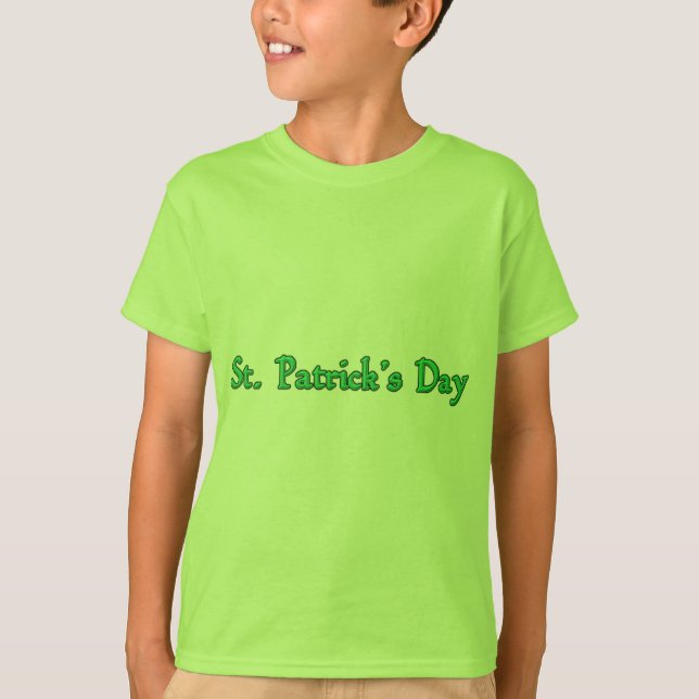 T-shirt Chemise de la Saint Patrick (Devant)