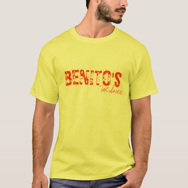 T-shirt Chemise de la sauce chaude de BENITO (Devant)