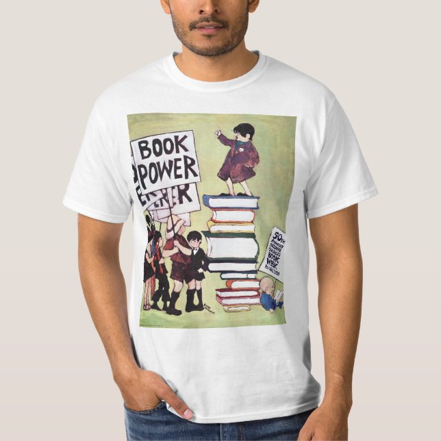 T-shirt Chemise de la semaine du livre de 1969 enfants (Devant)