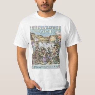 T-shirt Chemise de la semaine du livre de 1970 enfants