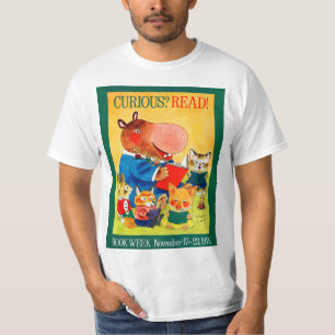 T-shirt Chemise de la semaine du livre de 1975 enfants