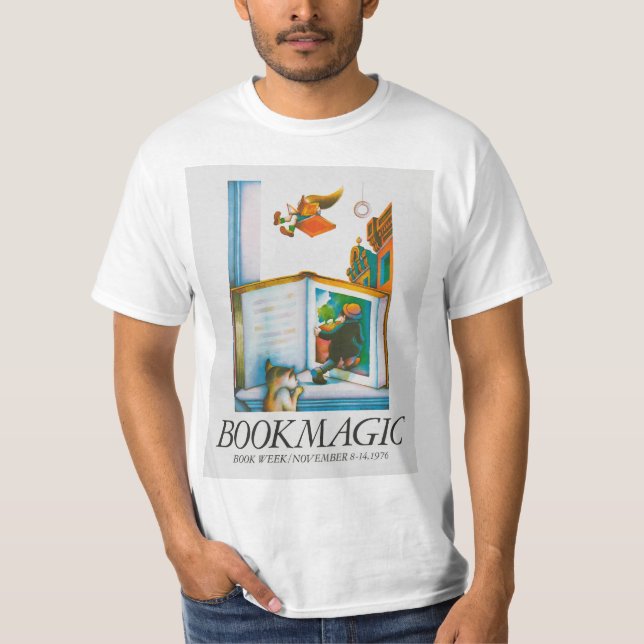T-shirt Chemise de la semaine du livre de 1976 enfants (Devant)