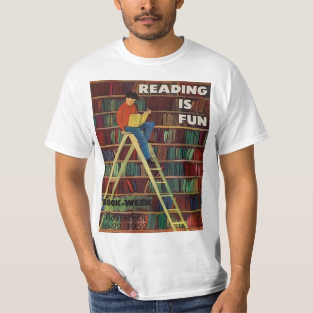T-shirt Chemise de la semaine du livre pour enfants 1952 (Devant)