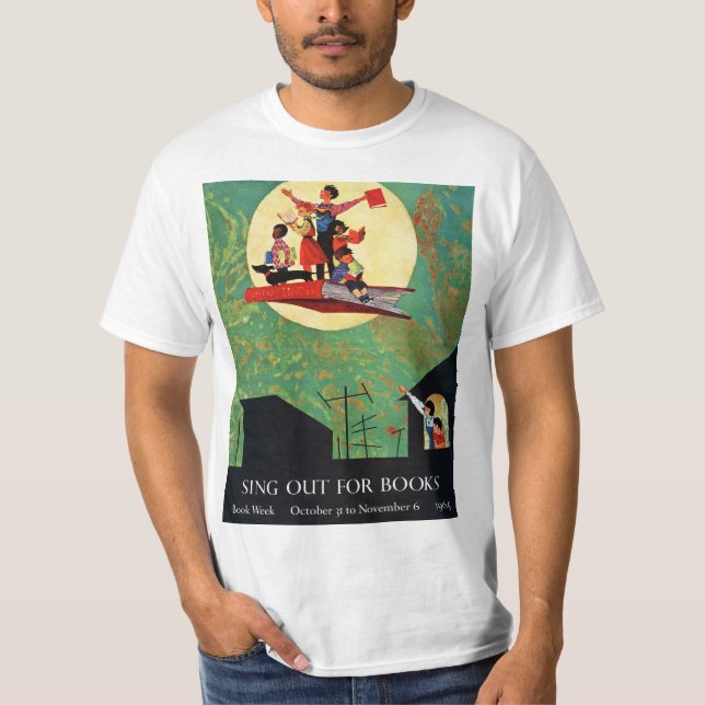 T-shirt Chemise de la semaine du livre pour enfants 1965 (Devant)