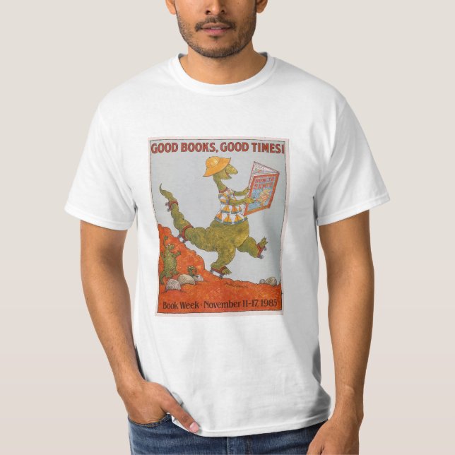 T-shirt Chemise de la semaine du livre pour enfants 1985 (Devant)
