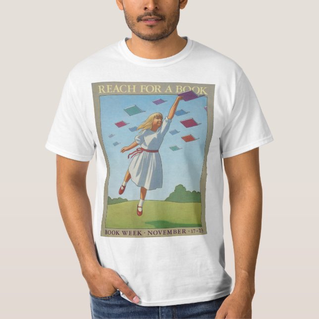 T-shirt Chemise de la semaine du livre pour enfants 1986 (Devant)