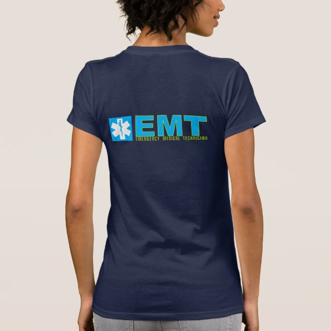 T-shirt Chemise de la signature EMT des femmes (Dos)