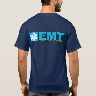 T-shirt Chemise de la signature EMT des hommes