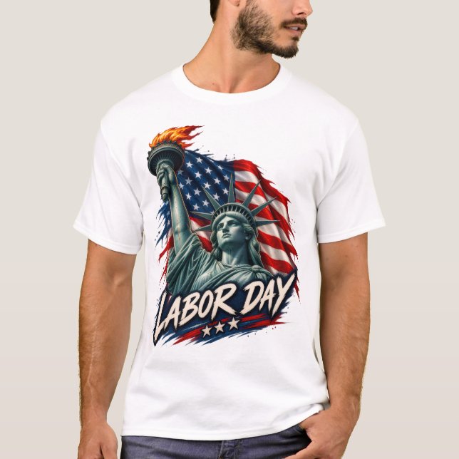 T-shirt Chemise de la Statue de la Liberté (Devant)