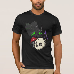 T-shirt Chemise de la teigne, du crâne et du champignon ve